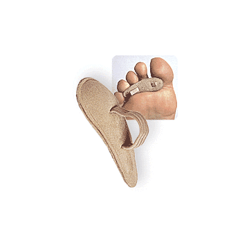 Deluxe Hammer Toe Crests Felt by Pedifix Footcare Company - Pack of 3, Right, Small
