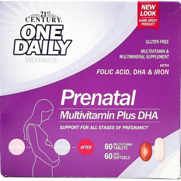 Prenatal Multivitamin Plus DHA by 21st Century