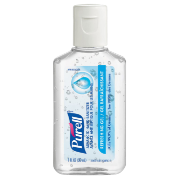 Purell Hand Sanitizer Travel-Size 1 oz Bottles x 12/Box