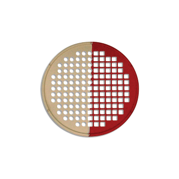 Power-Web International Combo Hand Exerciser - Tan and Red, combo of Ultra Light and Medium Resistance, Levels 0 and 2