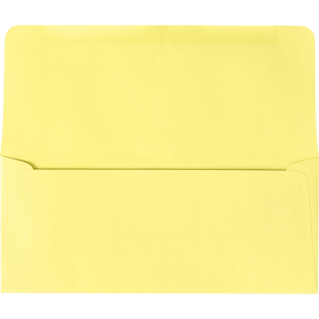 Remittance Envelopes (3 7/8 x 8 7/8 Closed) - Pastel Canary Yellow 24lb