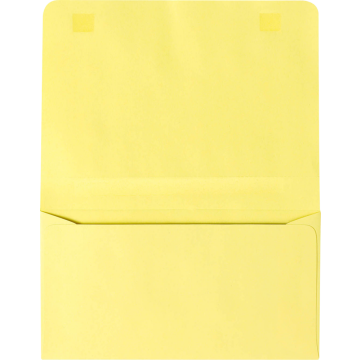 2-Way Remittance Envelopes (4 1/4 x 6 1/2 Closed) - Pastel Canary Yellow 24lb