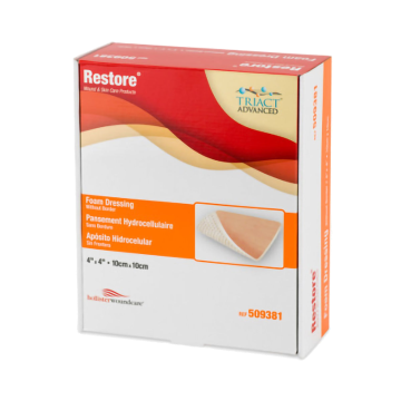 Restore™ Nonadhesive without Border Foam Dressing