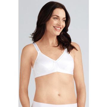 Rita Wire-Free Bra White by Amoena