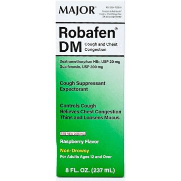 Robafen DM 8 fl oz each (1 or 3 Pack) by Major - 1 Pack
