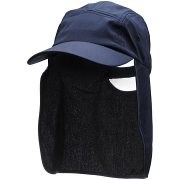Lenoir Sun Flap Sports Cap Clinical Health Services - Blue w/ long sun flap