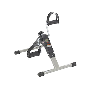 Folding Exercise Peddler with Electronic Display