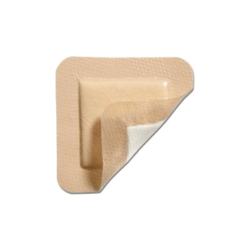 Mepilex Border Lite Thin Foam Dressing 4" x 4" - Box of 5