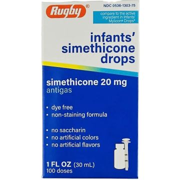 Simethicone Drops (for Infant's) by Rugby (1 or 3 Pack) - 3 Pack