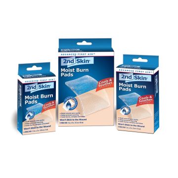 2nd Skin Moist Burn Pads - Small - 2 x 1.5(6/Pack)