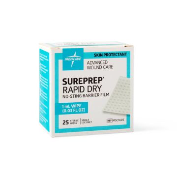 Sureprep Rapid Dry Skin Protectant Wipe