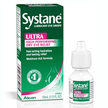 Systane Ultra Lubricant Eye Drops, Artificial Tears for Dry Eyes