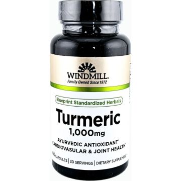 Turmeric 1000 mg 60 Capsules by Windmill