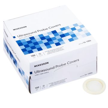 Ultrasound Probe Covers, Condom-Style Roll-ons 100/Box