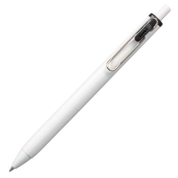 uniball™ ONE, Gel Pen, White Barrel - 1 Count / Black / 0.38 mm