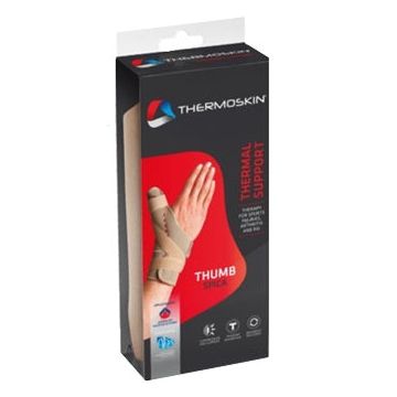 Flexible Thumb Splint - Small / Left / Beige