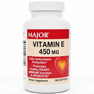 Vitamin E 450mg Daily Dietary Supplement 100 Softgels