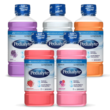 Oral Electrolyte Solution Pedialyte 33.8 oz. Electrolyte - Classic Grape Flavor