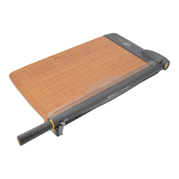 Westcott 18" Trimair Guillotine Trimmer, Wood Base - 1