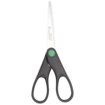Westcott 7" KleenEarth Recycled Stainless Steel Scissors, Black (44218) - 1