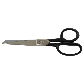 Westcott Forged Nickel Plated Straight Office Scissors, 8", Black (10260) - 1