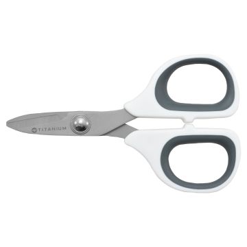 Westcott Rag Snips Crafting and Quilting Scissors, White (16108) - 1