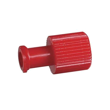 Red Cap Replacement Luer Cap, Dual Function by B Braun Medical