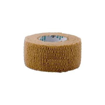Easy-Tear Cohesive Bandage, 1" x 5 yds, Tan - Each