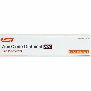 Zinc Oxide Ointment, 2.11 oz by Rugby (1, 2 or 3 Pack) - 2 Pack